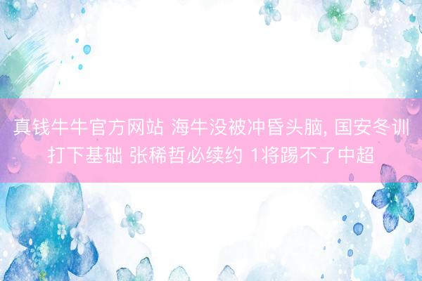 真钱牛牛官方网站 海牛没被冲昏头脑， 国安冬训打下基础 张稀哲必续约 1将踢不了中超